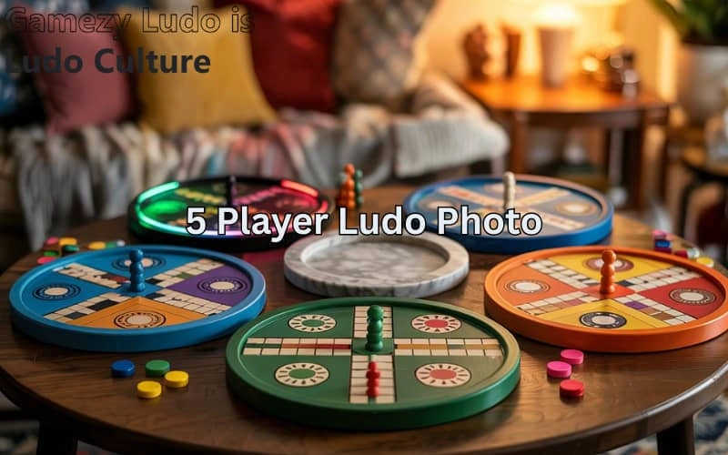 5 player ludo photo