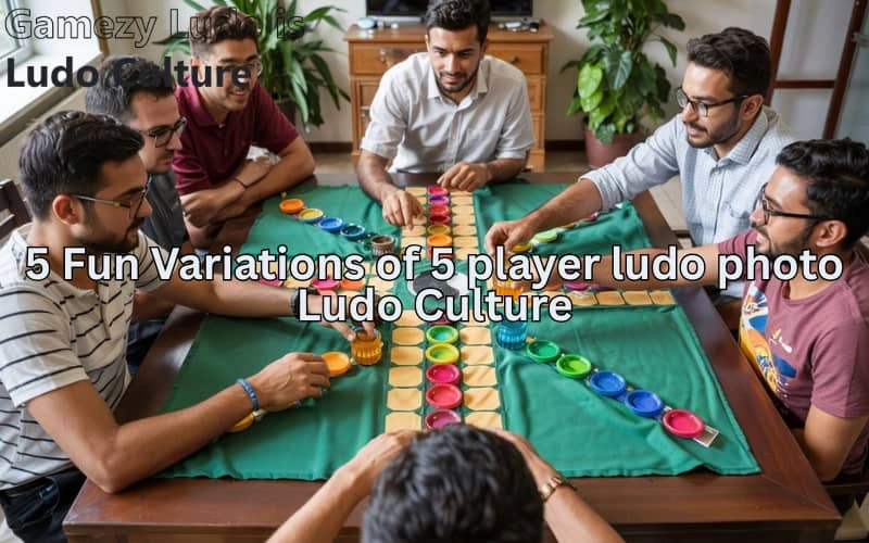 5 player ludo photo