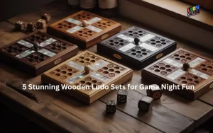 wooden ludo